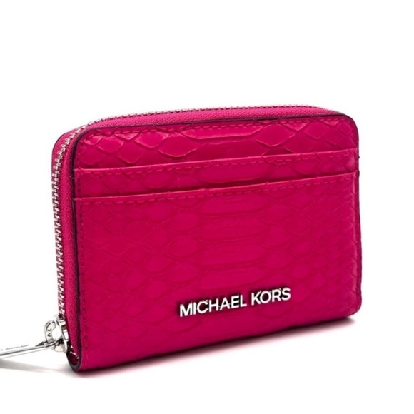 Michael Kors Medium ZA Card Case Wallet
Electric Pink Multi - Picture 5 of 9